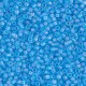 Miyuki delica kralen 11/0 - Matted transparent ocean blue ab DB-1284